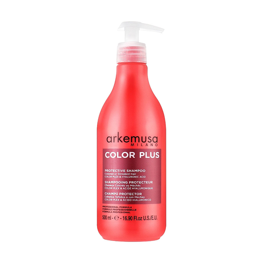 Шампунь для фарбованого волосся  Arkemusa Color Plus Shampoo Захист кольору, 500 мл